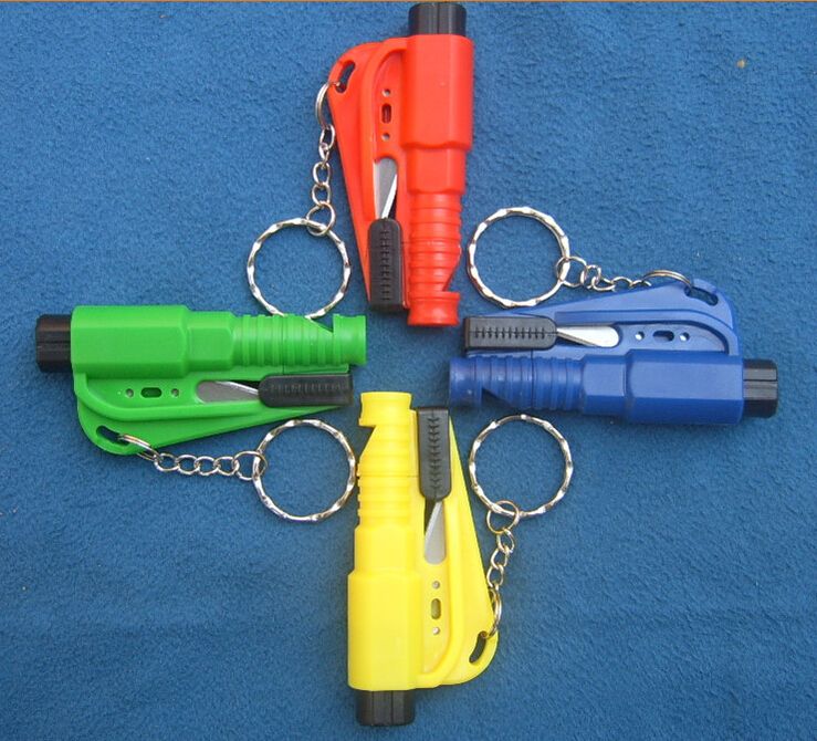 2020 Seatbelt Cutter Emergency Glass Breaker KeyChain Tool Smart AUTO