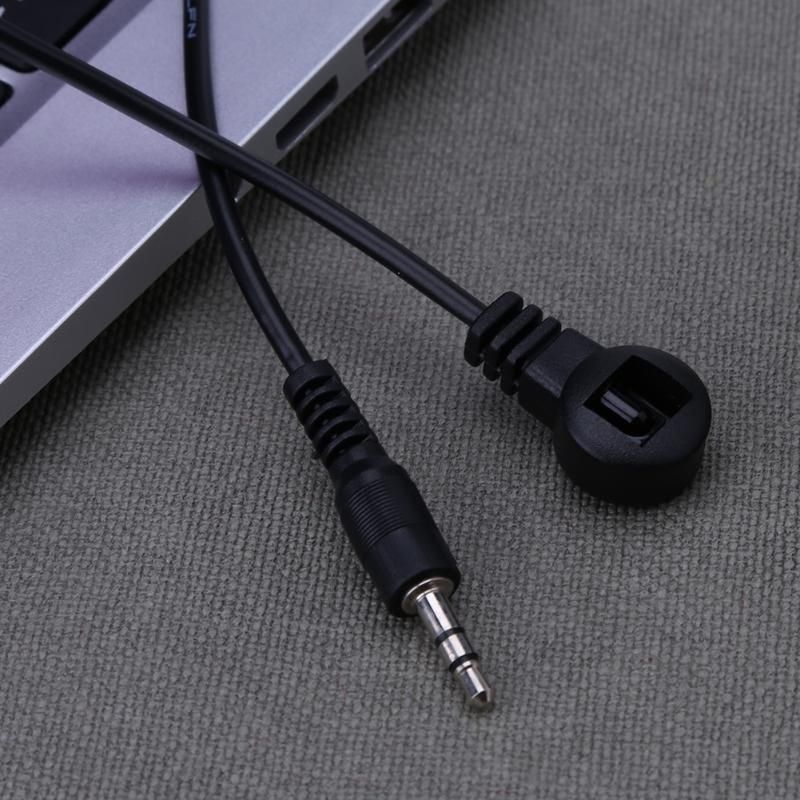 satin al 38 khz 3 5mm ir alici genisletici tekrarlayici kablo kordon tel hatti ir uzatma kablosu icin kizilotesi uzaktan kumanda icin hoparlor tv dvd