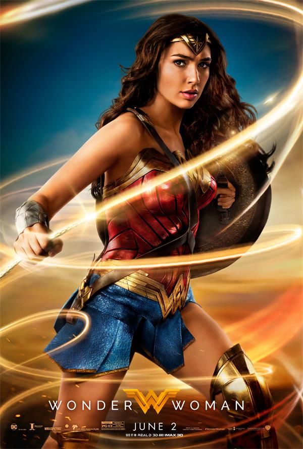 Wonder Woman Movie 2017 Gal Gadot DC Comics Decor Print Wall Art Poster  12x18 13x20 20x30 24x36 27x40 De $27,81 | Dhgate Brasil & Portugal