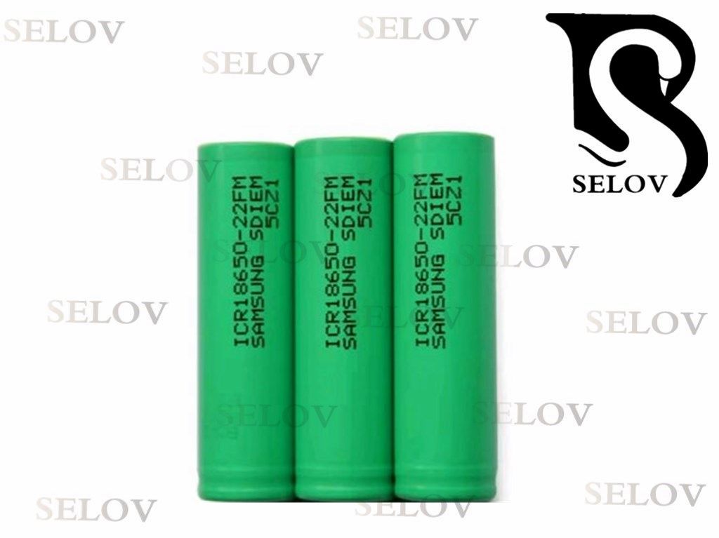 hot selling samsung icr18650 22fm 3 7v