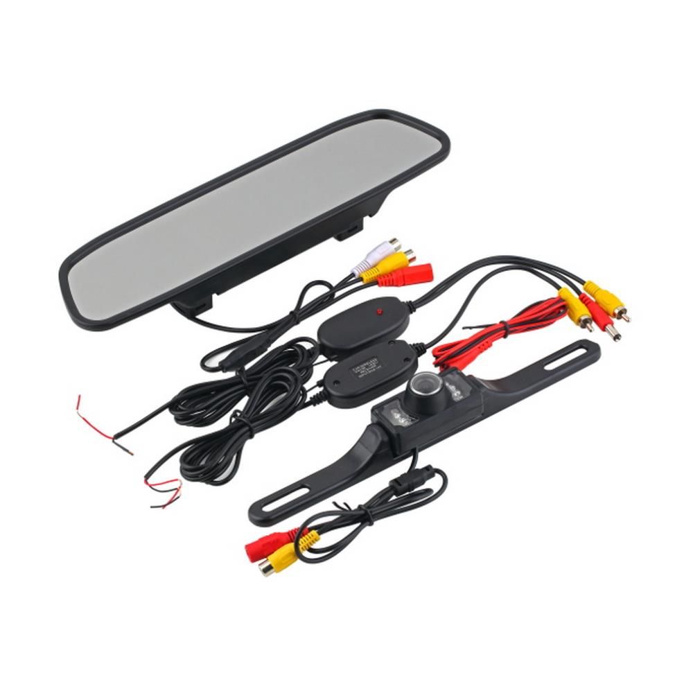 2020 Car Rear View Camera Kit 4.3inch Car TFT LCD Monitor Mirror