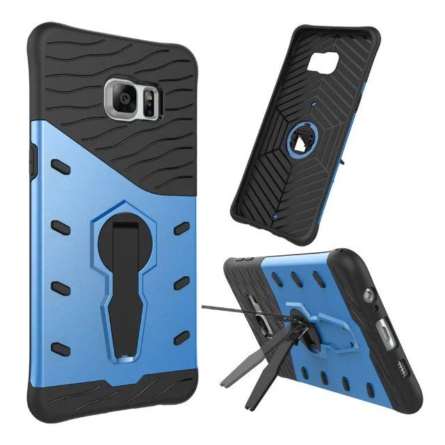 Samsung S6 Edge Plus Rotación de la Resistente Combo Híbrido Armadura de Funda