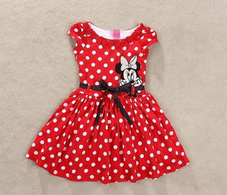 Color rojo niñas disfraces casuales nuevo verano moda 