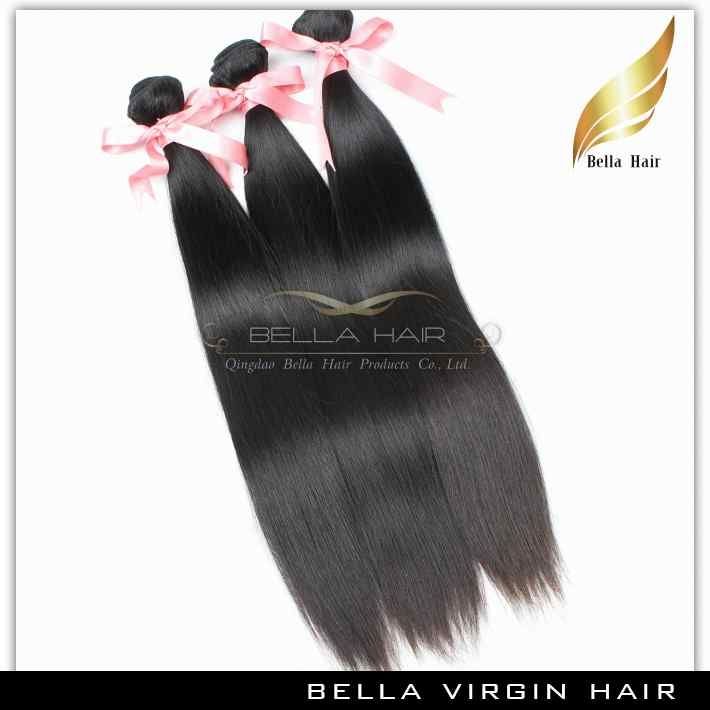 Peruvian Hair Weave Silky Straight Remy Hair Weft Human Hair
