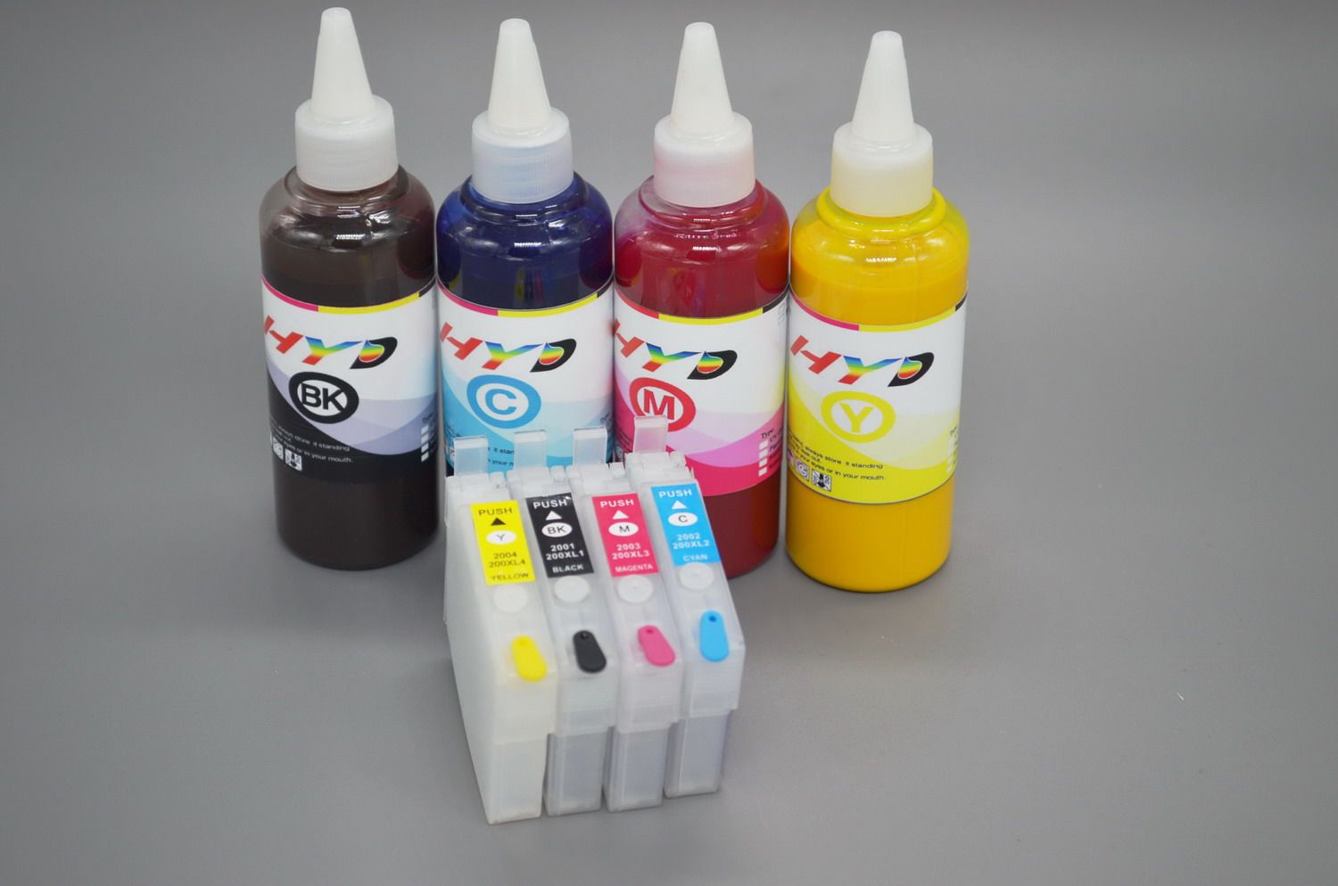 Pack de 4 Tintas Epson 664 Black Yellow Cyan y Magenta - Promart