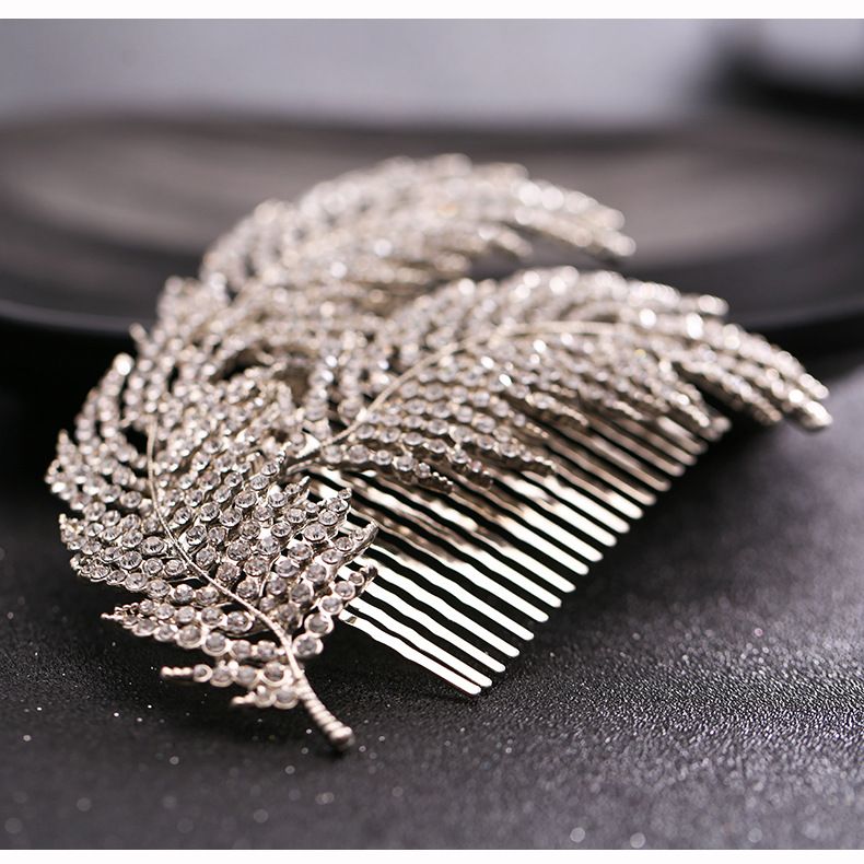 silver hair jewelry