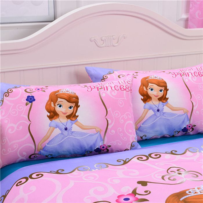 Sofia The First Bedding Princess Bedding Cotton Bedroom Decoration Curtain Cushion Cover Duvet Cover Sheet Set One Stop Shopping Fieldcrest Bedding