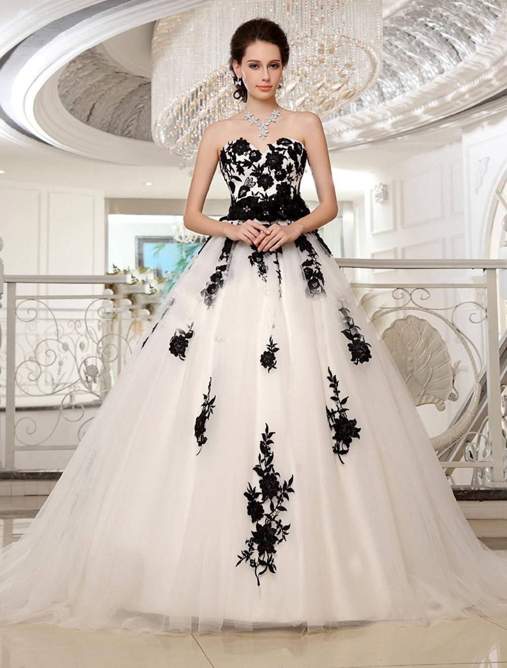 black and white evening gowns with sleeves