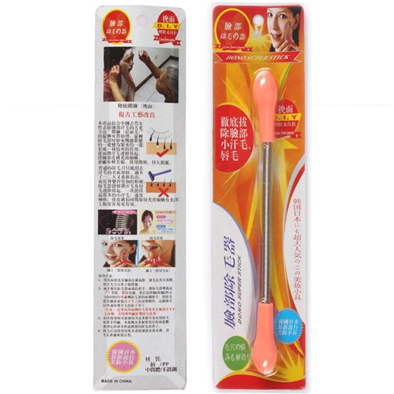 Delicate Facial Hair Epicare Spring Remover Stick Epilator Threading Beauty Tool Hair Threader Body Hair Removal Threading Tool 500pcs Delicate Facial Hair Epicare Spring Remover Stick Epilator Threading Beauty Tool Hair Threader Body Hair Removal Threading Tool 500pcs
