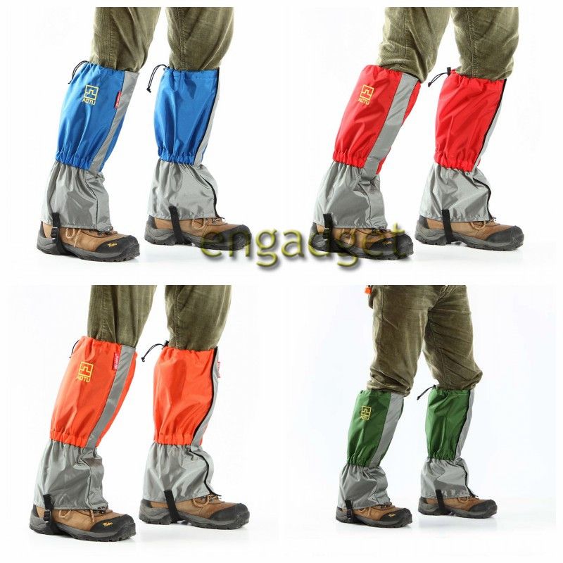 2021 Outdoor Waterproof Windproof Ski Snow Gaiters Leg Protection Guard