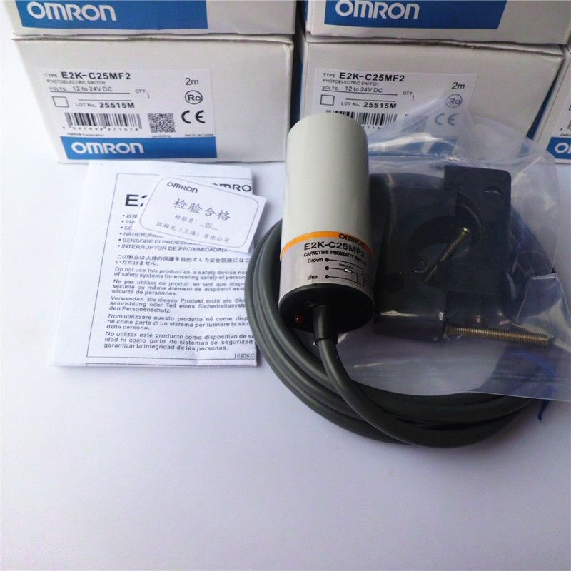 #699 Omron E2K-C25MF1 Lote 2 nuevo Interruptor de proximidad capacitivo 0F