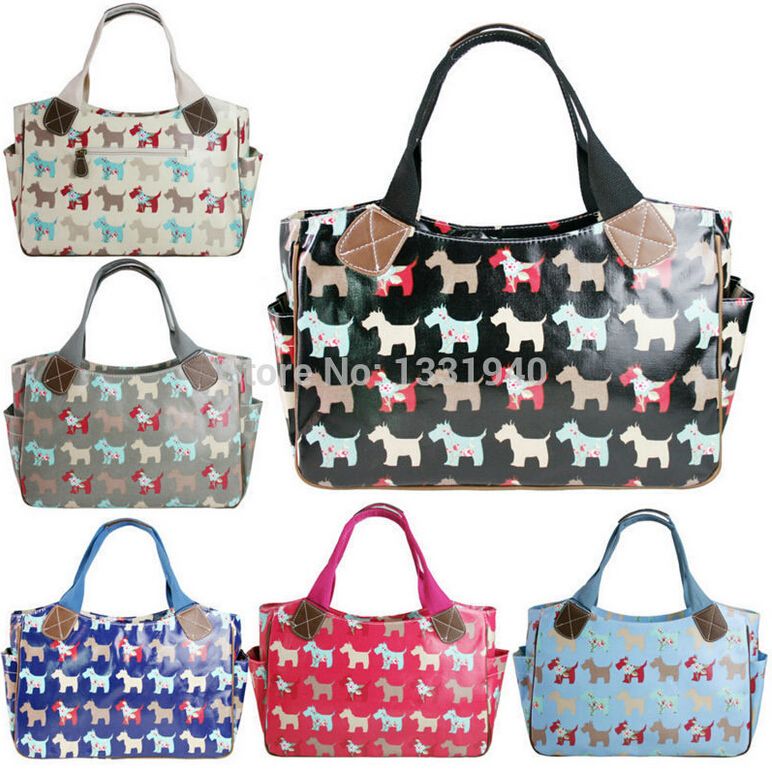 dog print bag