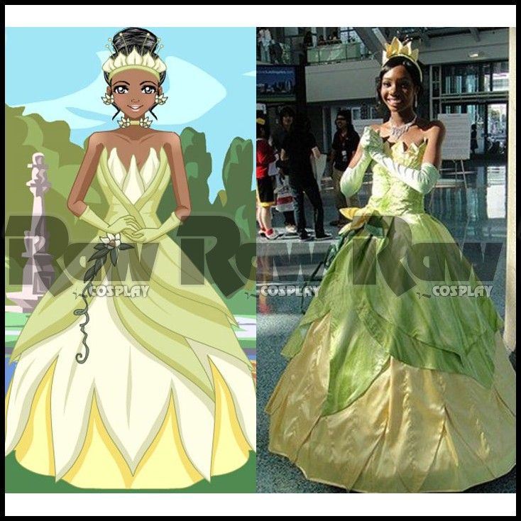 Princess tiana inspired prom dress Clearance