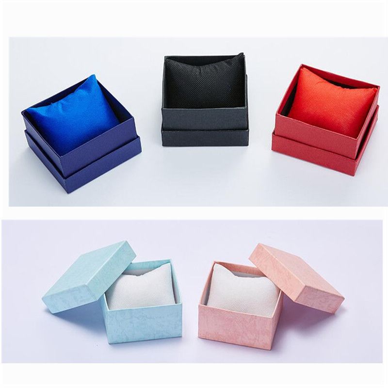 presente caso caja de regalo para la joyería del brazalete del anillo pendientes del reloj