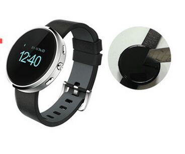 motorola moto 360 black leather smartwatch