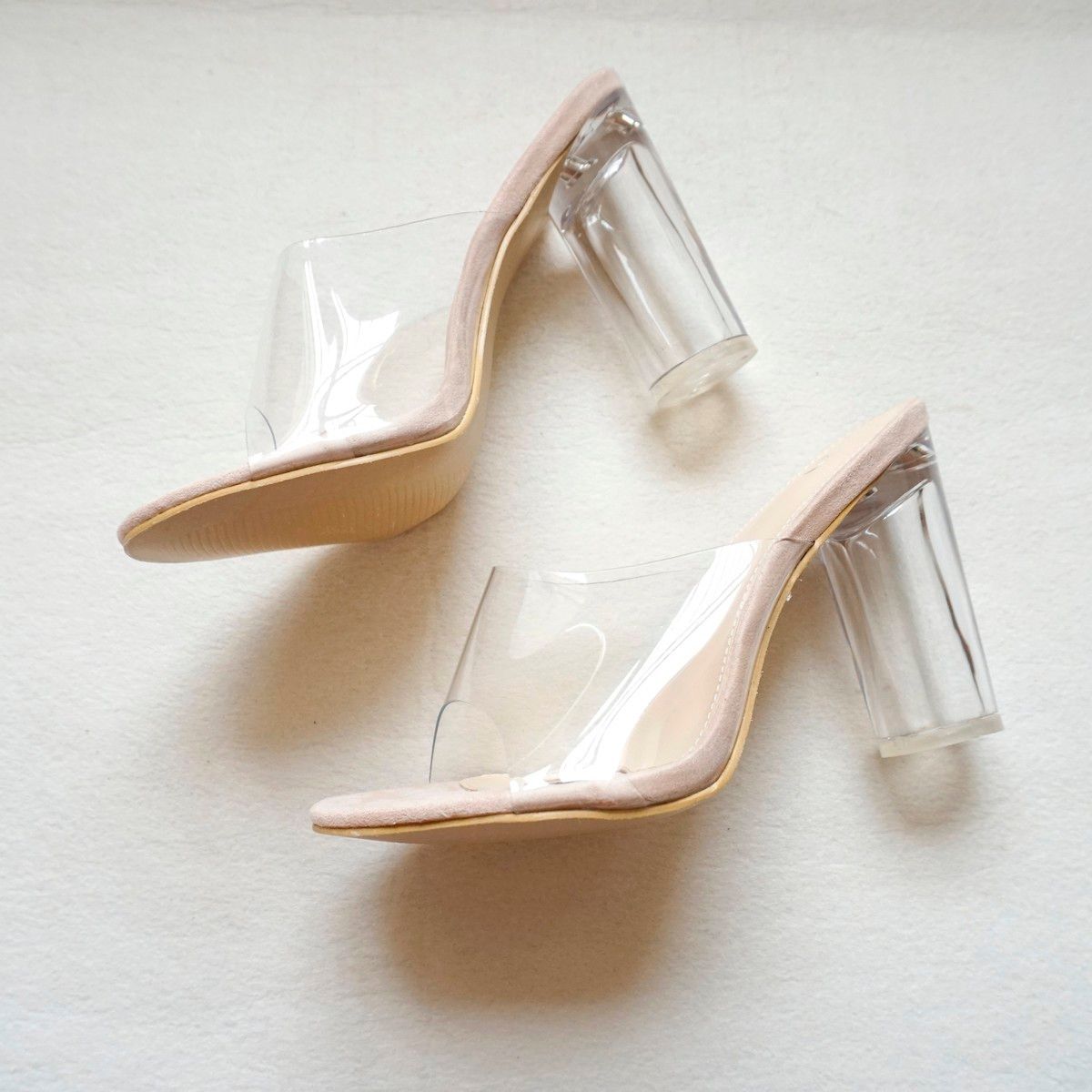 mule transparente pas cher