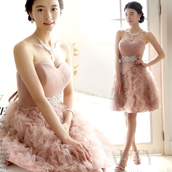 korean cocktail dress