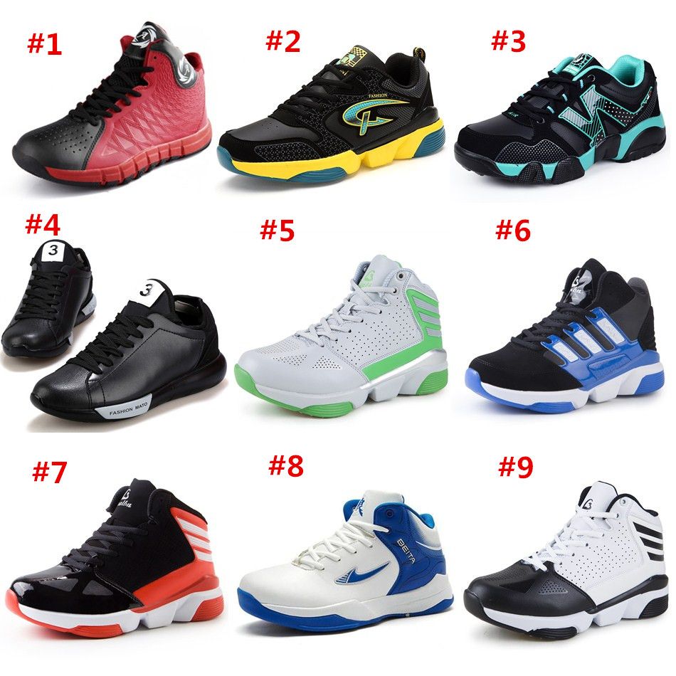types of basketball shoes