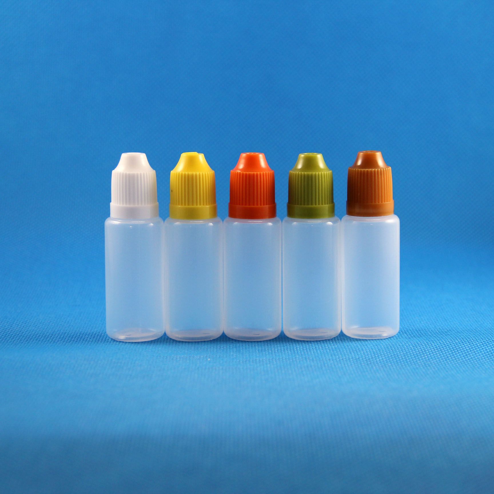 2021 15ml 1/2 Oz Plastic Dropper Bottles CHILD Proof Caps & Tips PE