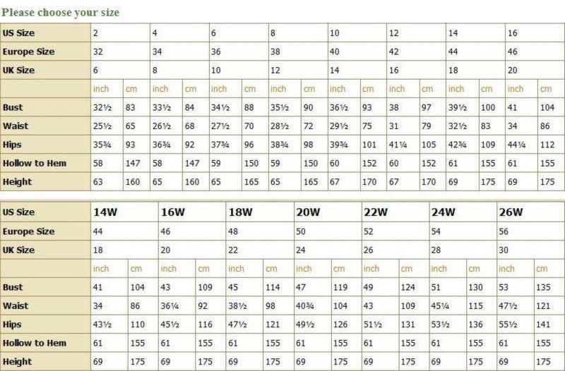 Pronovias Wedding Dress Size Chart