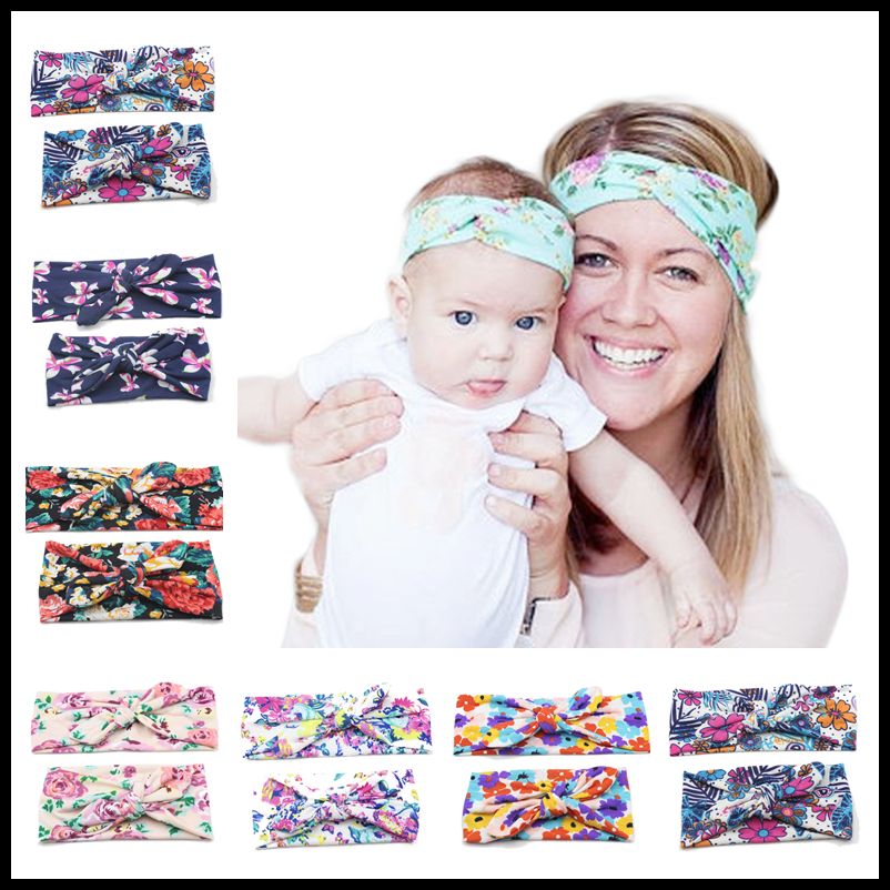 1PC Soft Bamboo Cotton Bow Nylon Headband Sweet Baby Girls Hair Accessories 1PC Soft Bamboo Cotton Bow Nylon Headband Sweet Baby Girls Hair Accessories