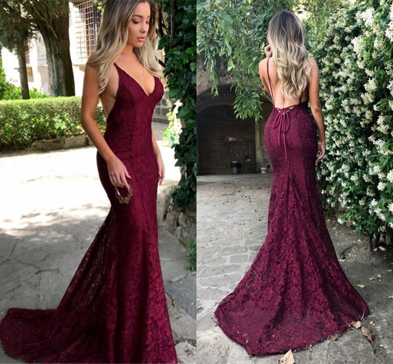 sexy maroon dresses