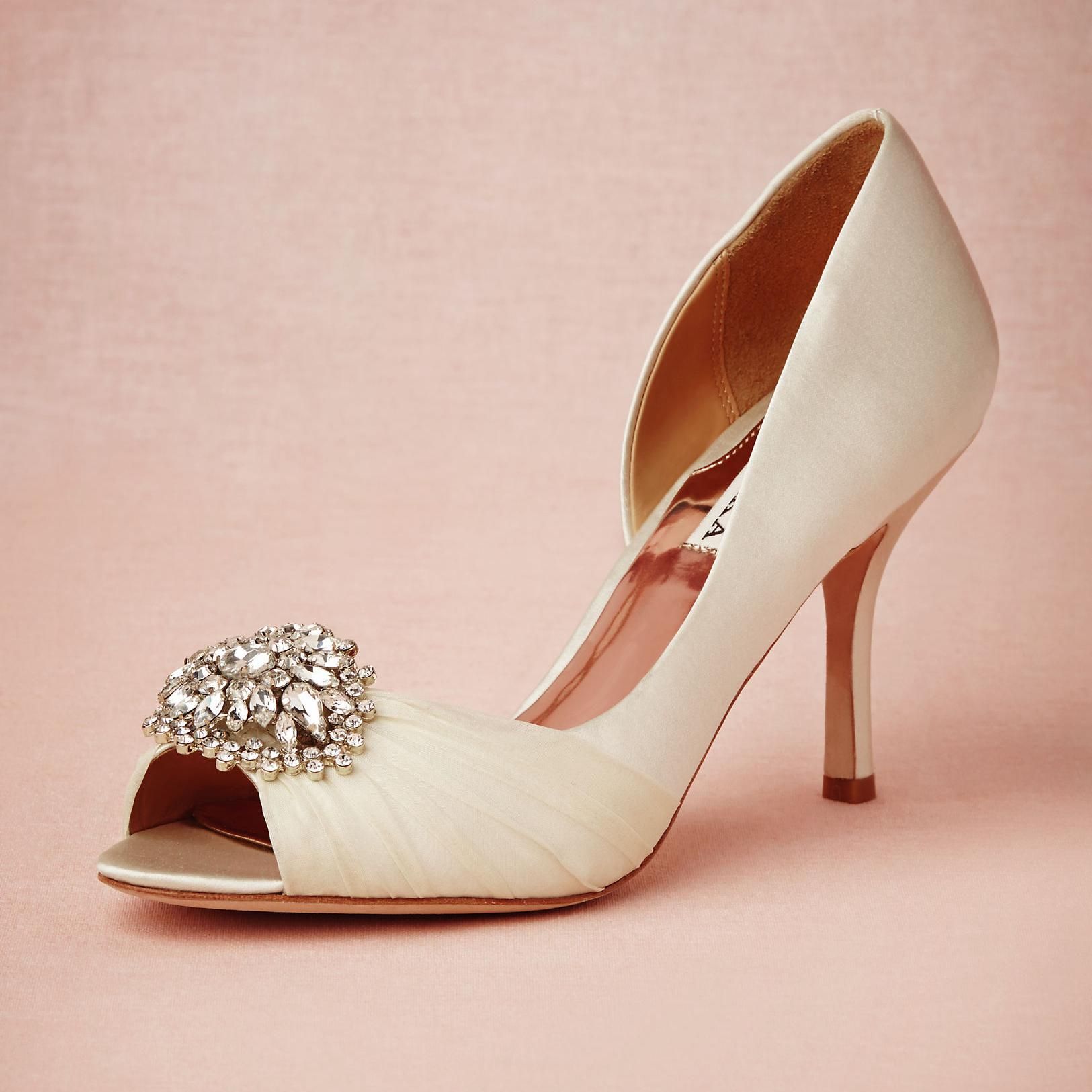 mid heel bridal shoes uk