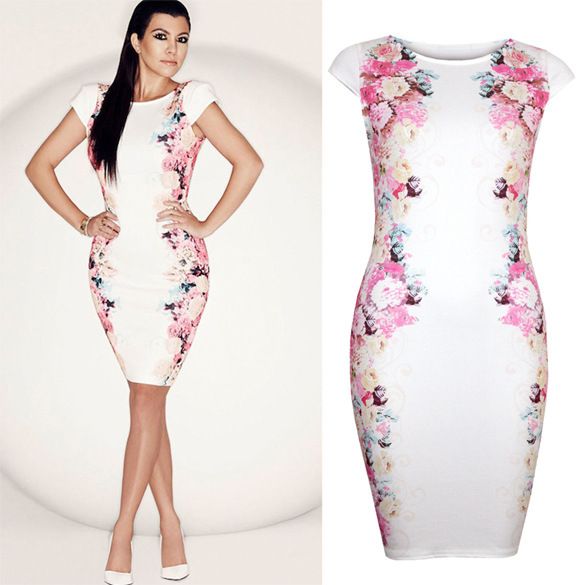 fitted knee length dresses