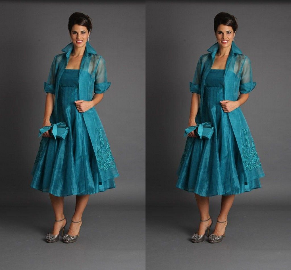 mid calf mother of the bride dresses