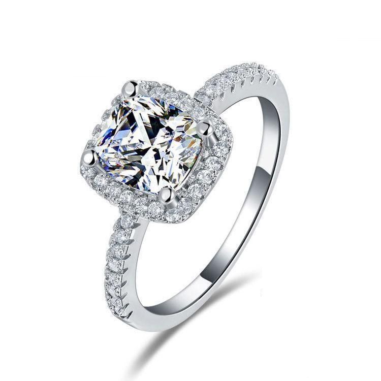 2019 Latest Design Beautiful Cheap Engagement Rings For Women Hot