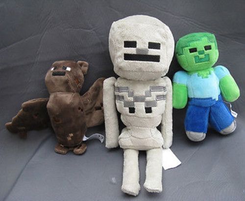 peluche zombie minecraft