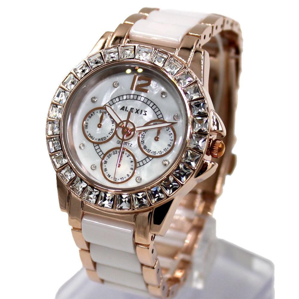 2015 Hot Sell New Women Ladies Watch Deluxe Crystal Water Resist White Dial Ladies Ceramic Water Resistant Bracelet Swiss Desing Watch Clearance Watches High Quality Watches From Come4buy 26 57 Dhgate Com