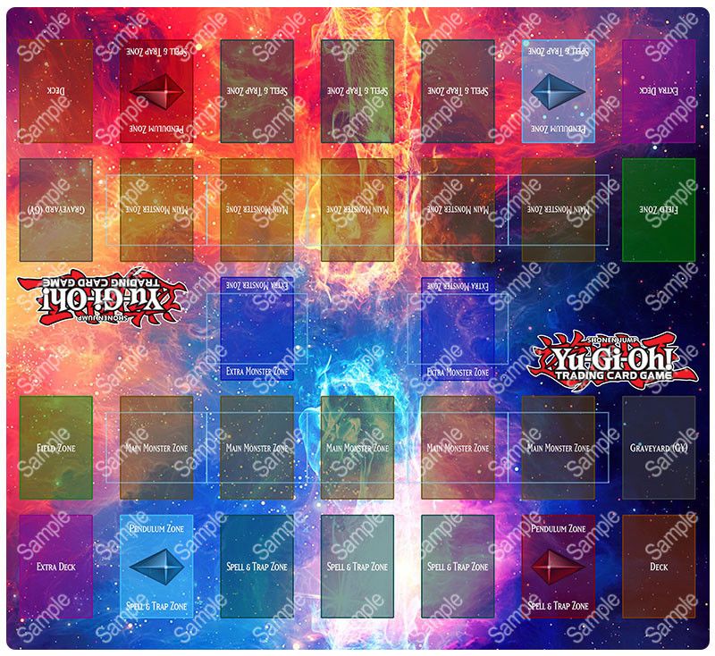 Details about   Yu-Gi-Oh 2-Player Master Rule 4 Card Link Zones TCG Custom Playmat Free Bag 