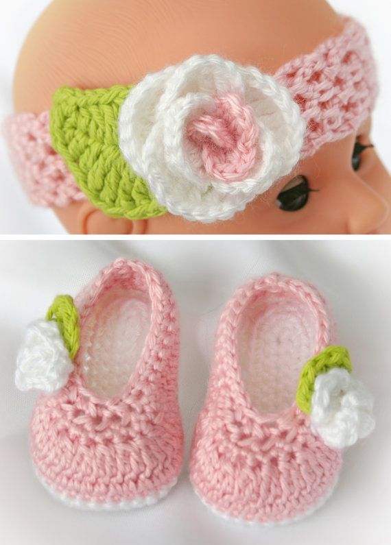 light pink baby shoes