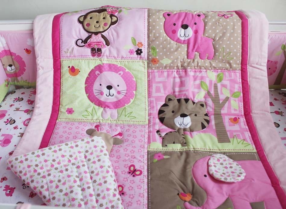 baby girl cot quilt