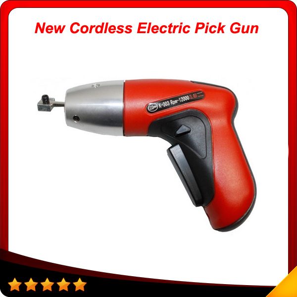 New KLOM Cordless Electric Lock Pick Gun Auto Pick Guns Lockpicking Locksmith Tools High Quality