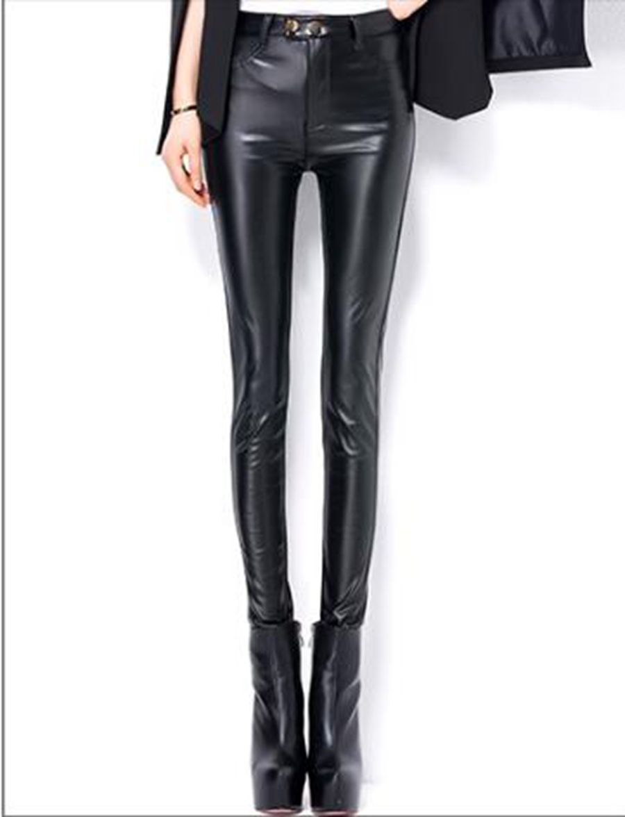 womens tall leather pants