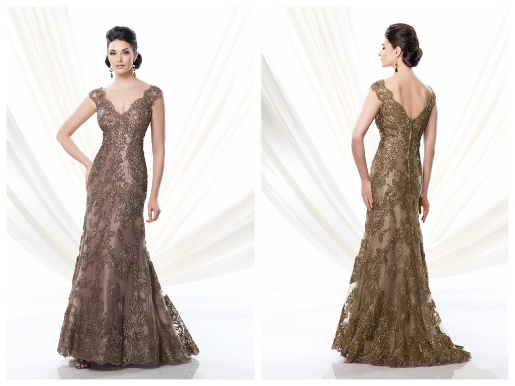 Bronze Mother Of The Bride Dresses 2016 