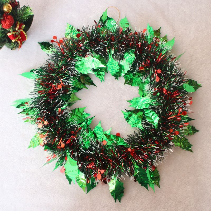 New Christmas Wreath Knocker Christmas Indoor Decorations Door Hotel