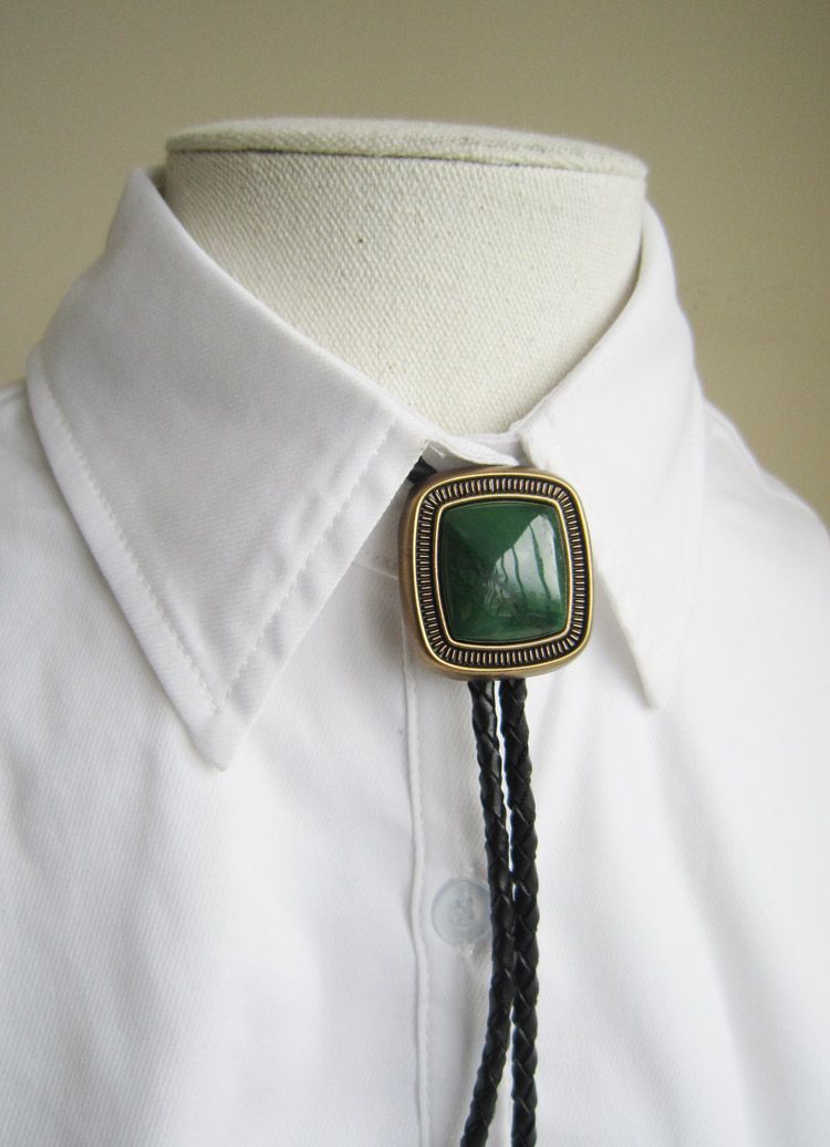 Wholesale Western Tie Clips Bolo Tie For Men Original Antique Gold