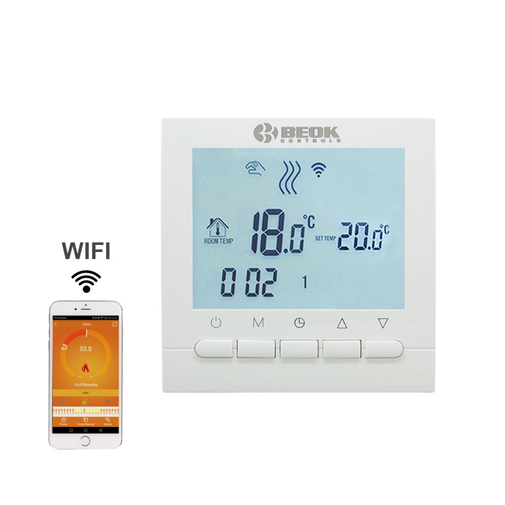 2021 Programmable Room Heating Boiler WIFI Thermostat Digital