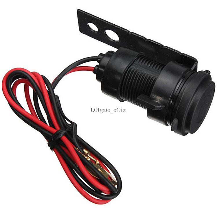Motorcycle 12V-5V USB Mobile Phone Charger Power Adapter Socket Waterproof