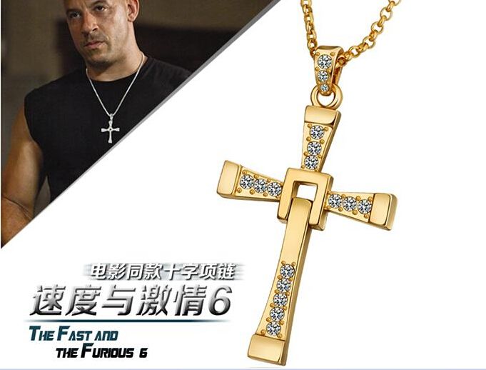 Cross Necklace Chain Pendant Crucifix 