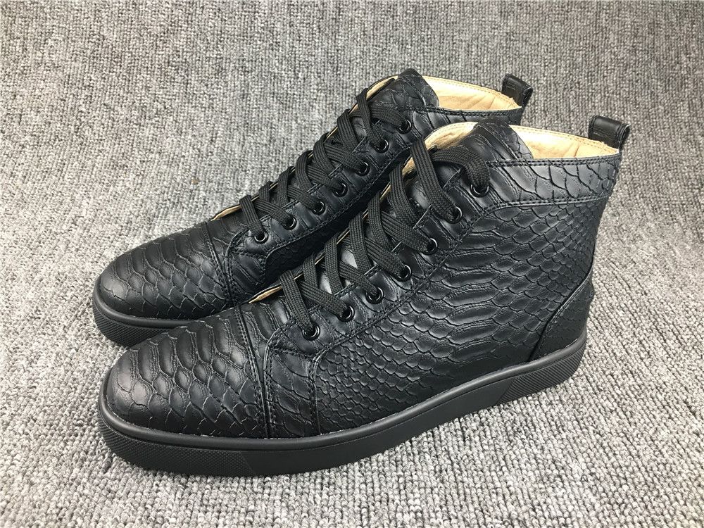 snakeskin high tops