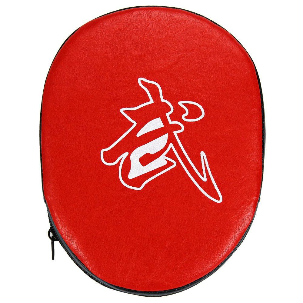 Boxing Mitts Training Target Focus Punch Pads Glove MMA Karate Muay Kick R+B