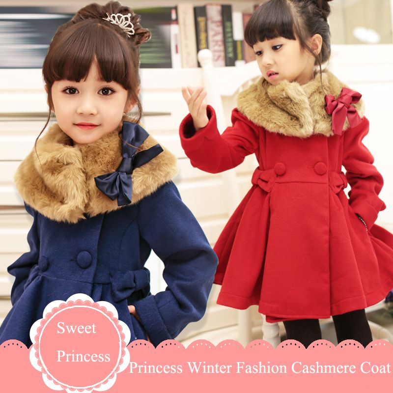 red girls coats