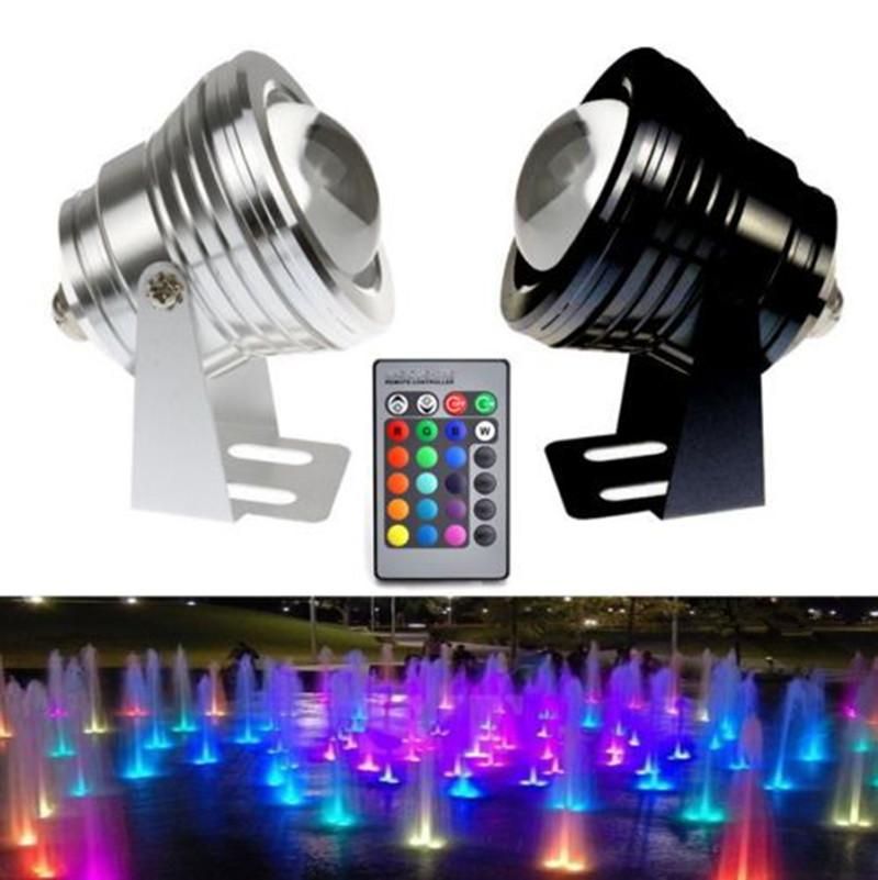 10W RGB Floodlight Light Underwater LED Flood Light Swimming Pond Pool