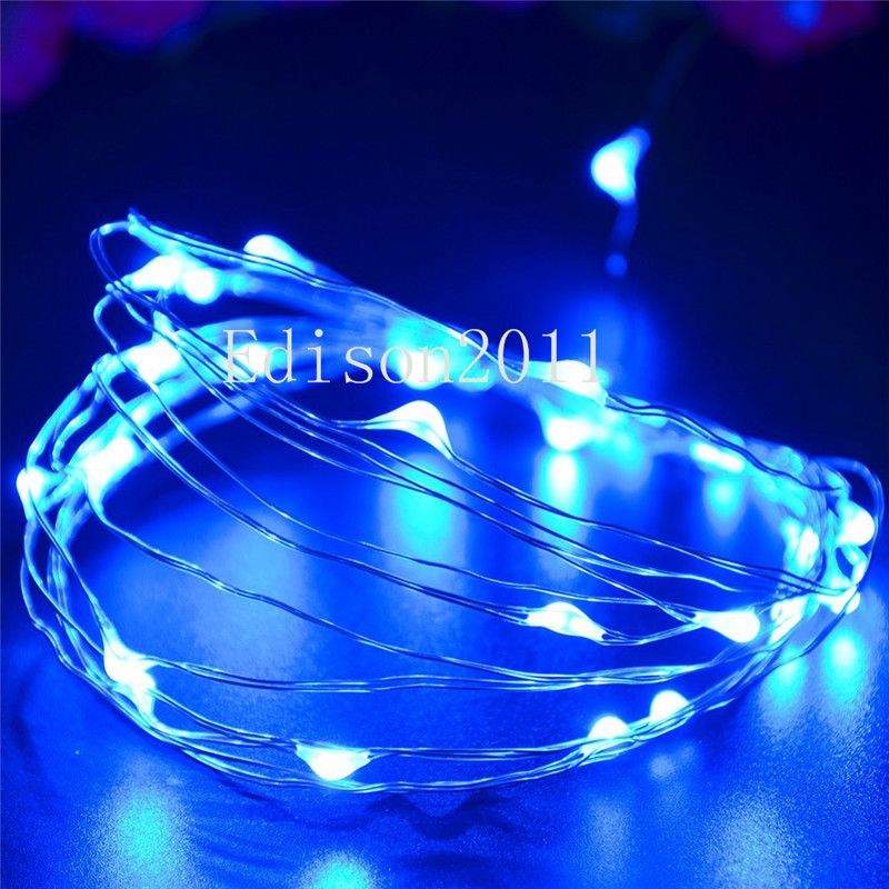 aa battery power operated led copper wire fairy lights portable christmas light power source