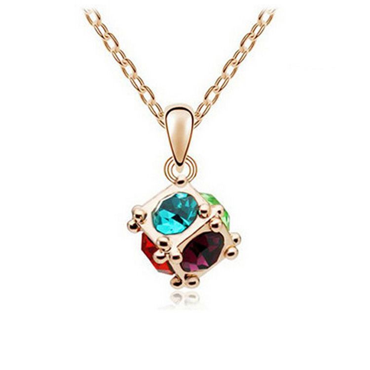 Wholesale Love Magic Necklace Women Fashion Austrian Crystal Necklace