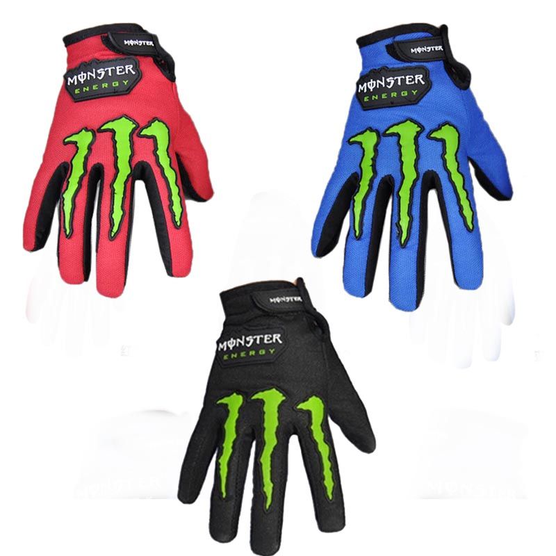 monster energy motocross gloves